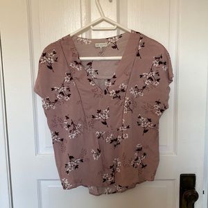 Pink Floral Gentle Fawn Top
